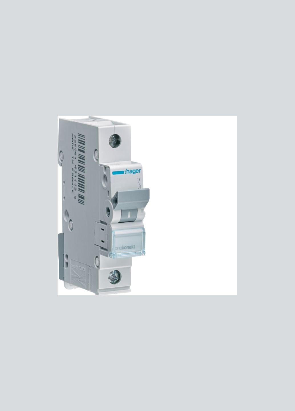 Автоматичний вимикач 1P 20А 6kA "C" [MCN120] Hager (337155799)