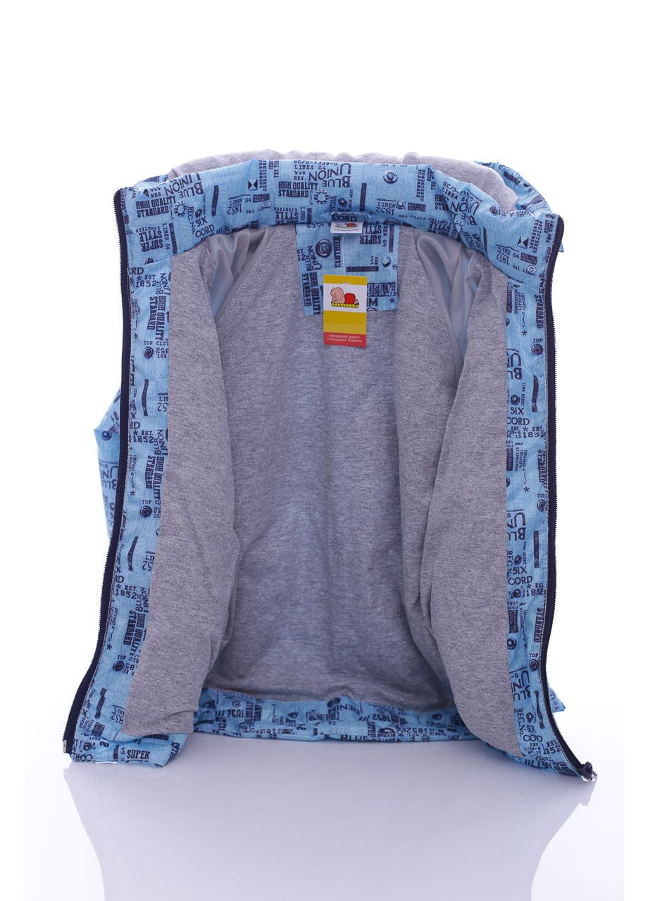 Голубая демисезонная ветровка BABYKROHA