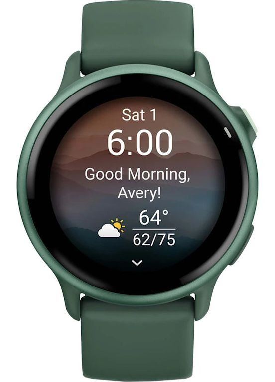 Смарт-годинник Metallic Jasper Green with Jasper Green Band (010-02985-02) Garmin Vivoactive 6 (360399746)