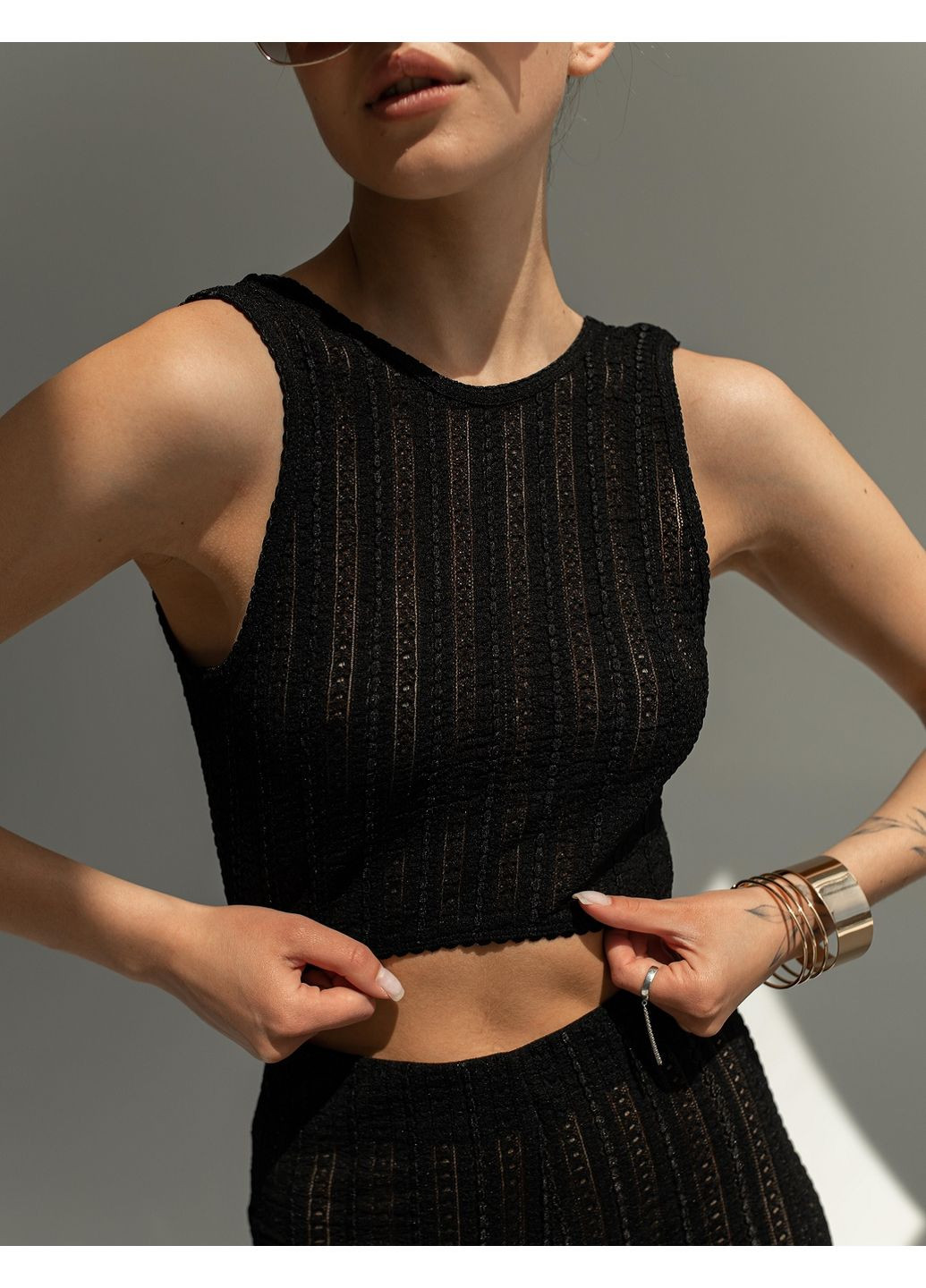 Женский топ гипюр (0012500CHRS) Casual Trend — 358935151