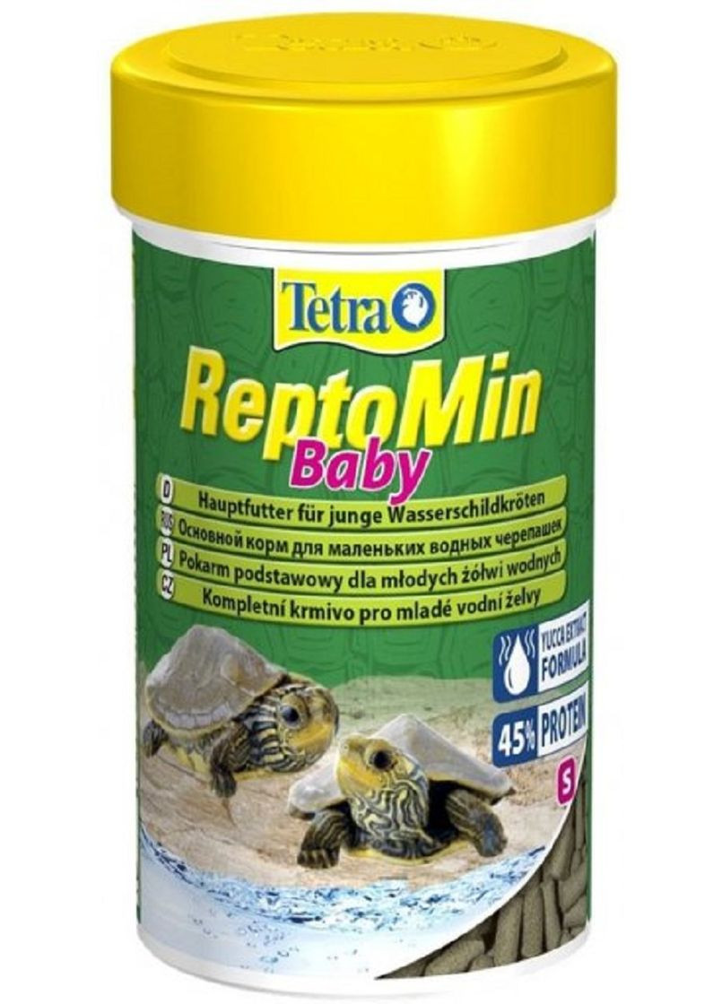 Корм для маленьких черепах ReptoMin Baby 100 мл (4004218140158) Tetra (279571447)