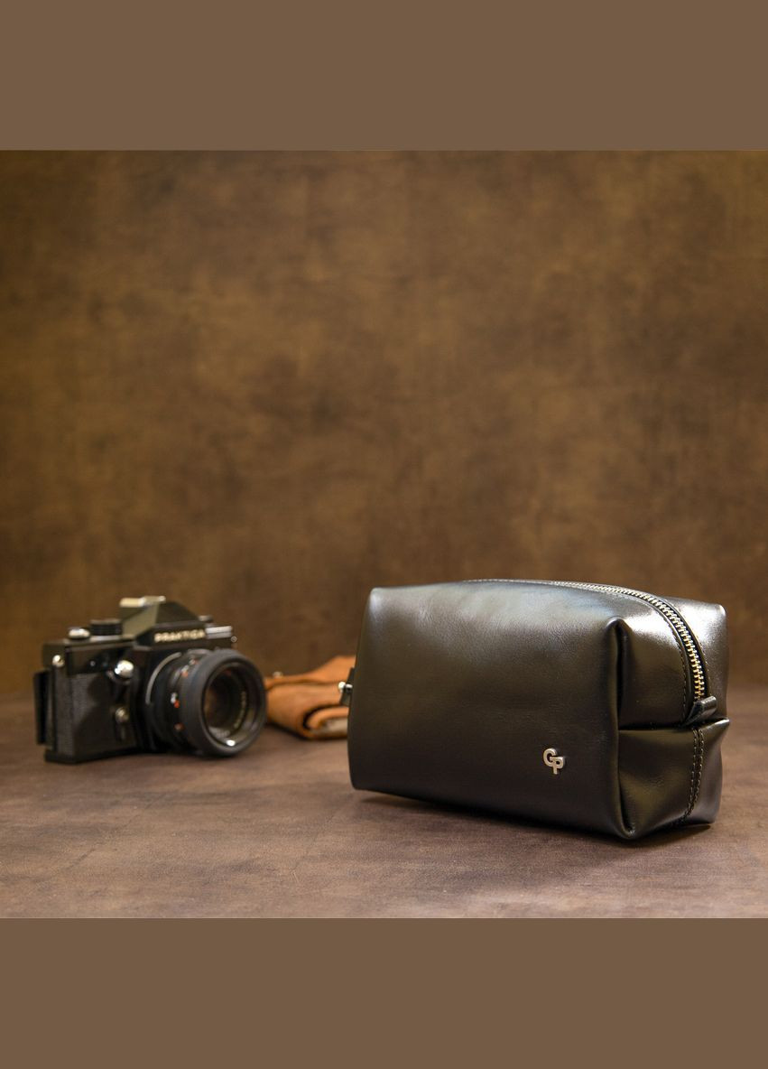 Кожаная мужская косметичка 11415 Grande Pelle (298567282)