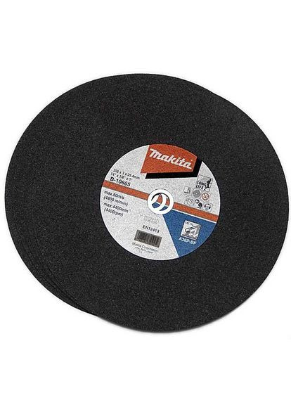 Відрізний диск B-10665-5 (355x25.4х3 мм, 5 шт) по металу (7582) Makita (295040821)