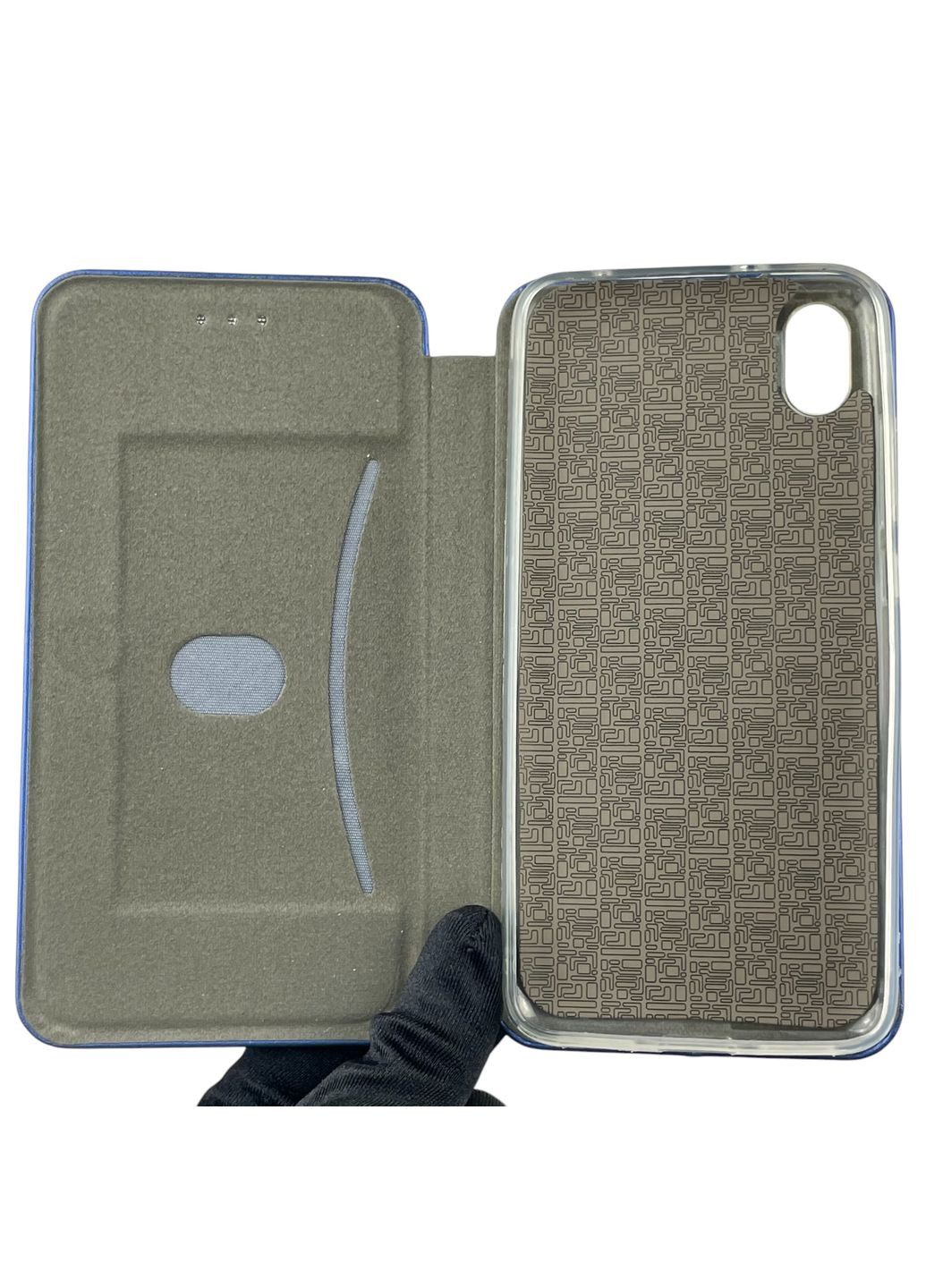 Чехол-книжка для Redmi 7a из экокожи с подставкой на сяоми редми 7а синяя gd1 Xiaomi (366022679)