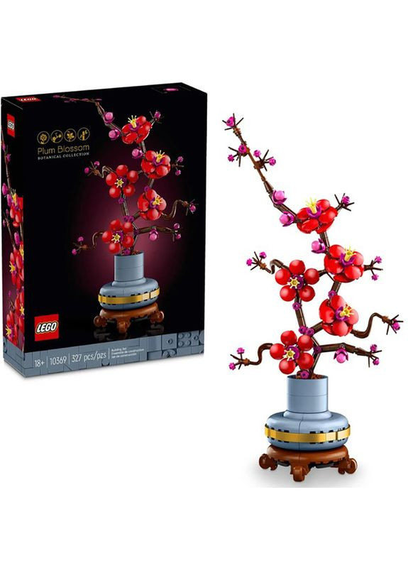 Конструктор Icons Цвітіння сливи 327 елементів (10369) Lego (330224598)