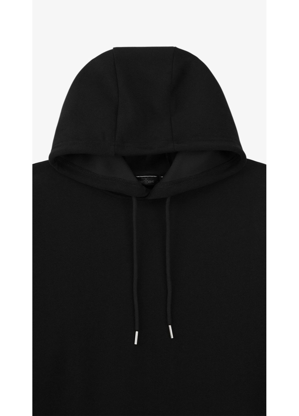 Худи однотонный мужской 1637 Черный shop (2000999209468) Demos (362190485)