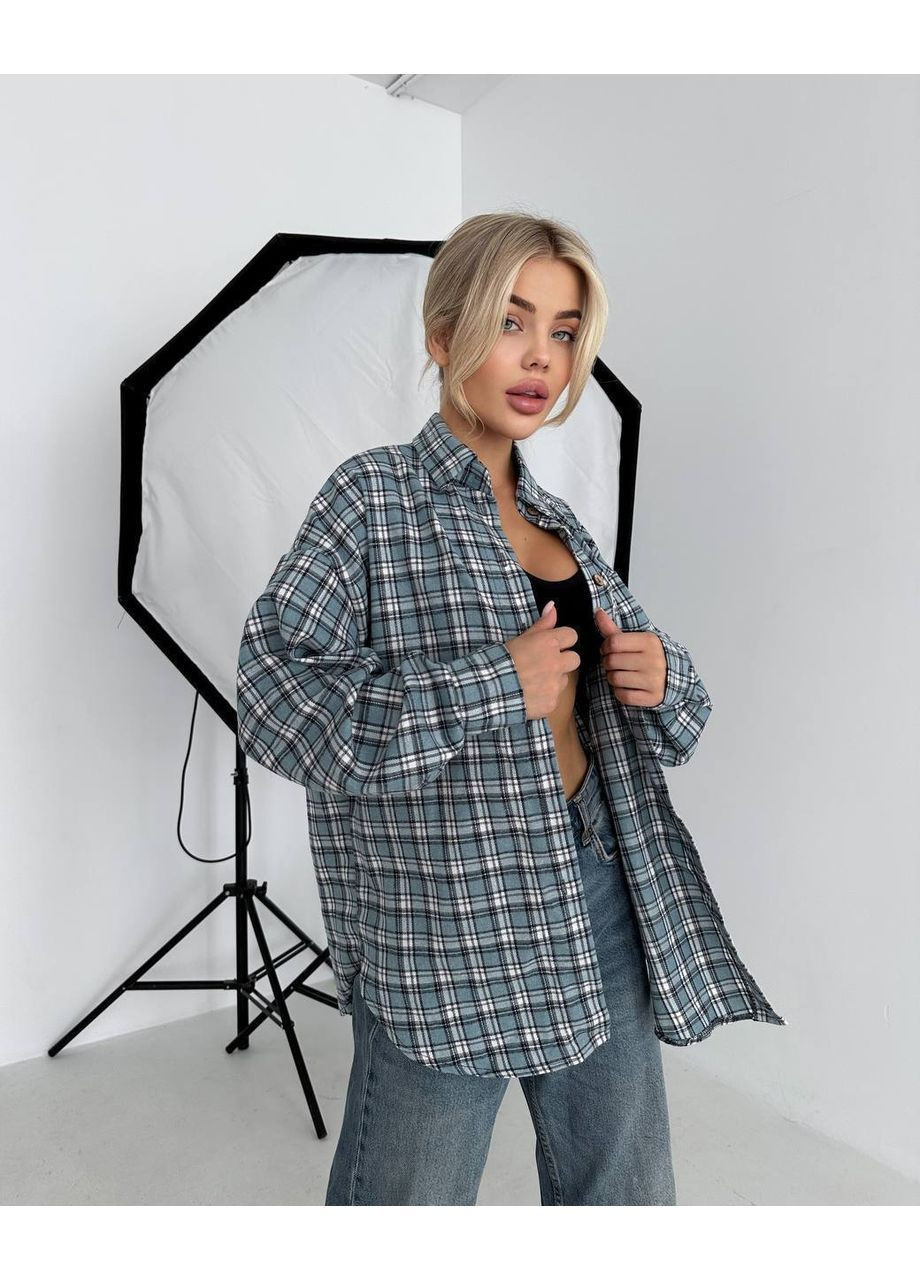 Жіноча фланелева сорочка Osoblyva (364827778)