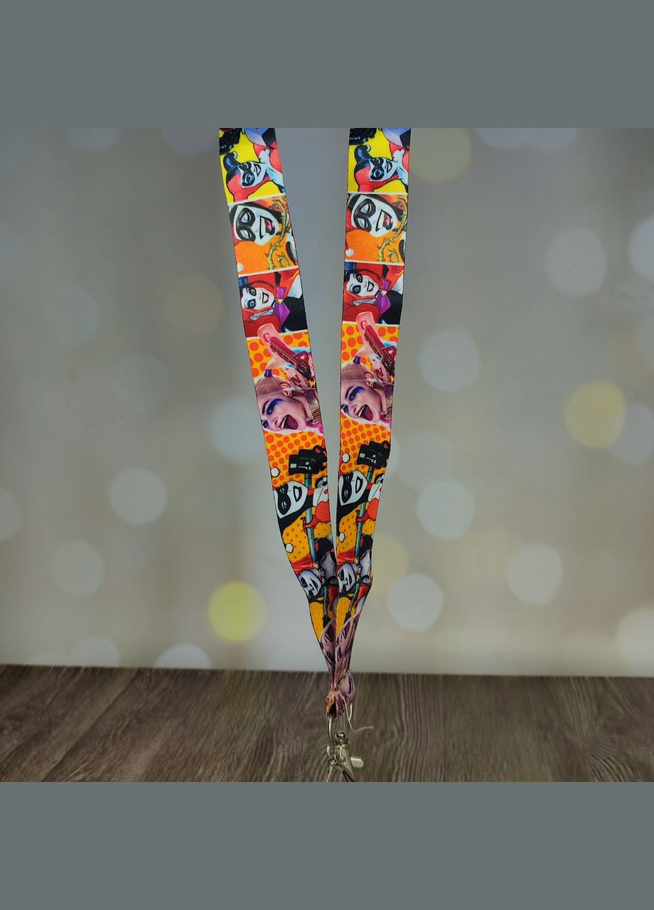 Ленточка для пропуска, бейджа "Харли Квинн. Harley Quinn. DC" SureGeek (322594923)