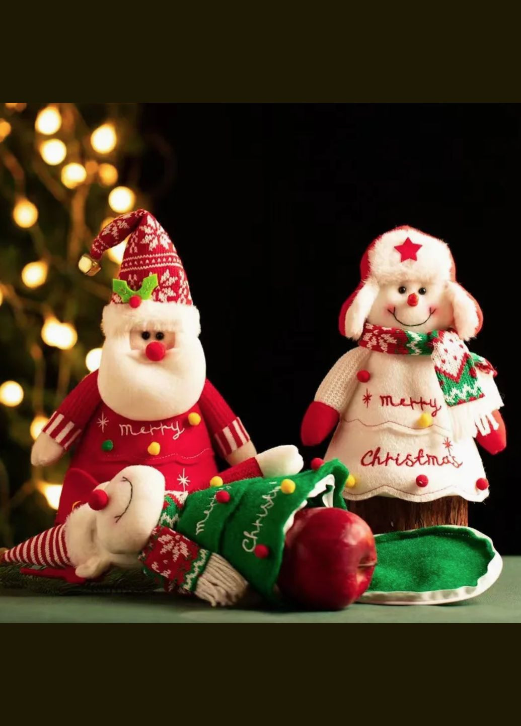 Фігура новорічна з кишенею для солодощів "Gnome" 3 Home (305128863)