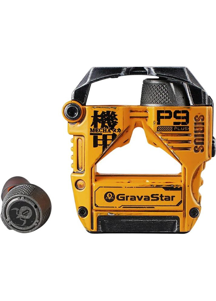 Гарнитура TWS Sirius Plus BT 5.3 Yellow (GSP9PLUS_YLW) GravaStar (351363584)