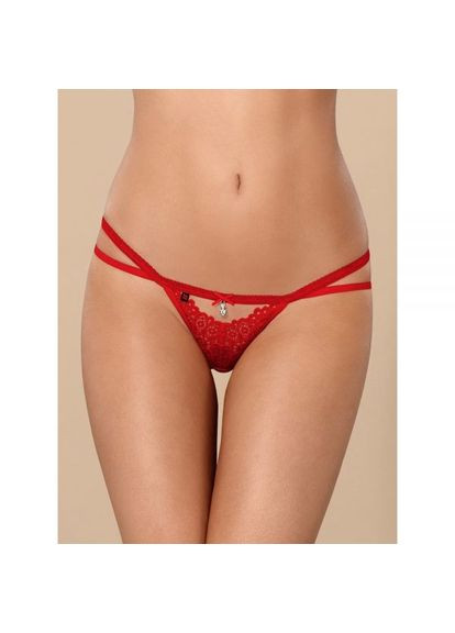 Стринги 838-THO-3 Красные Obsessive (361670016)