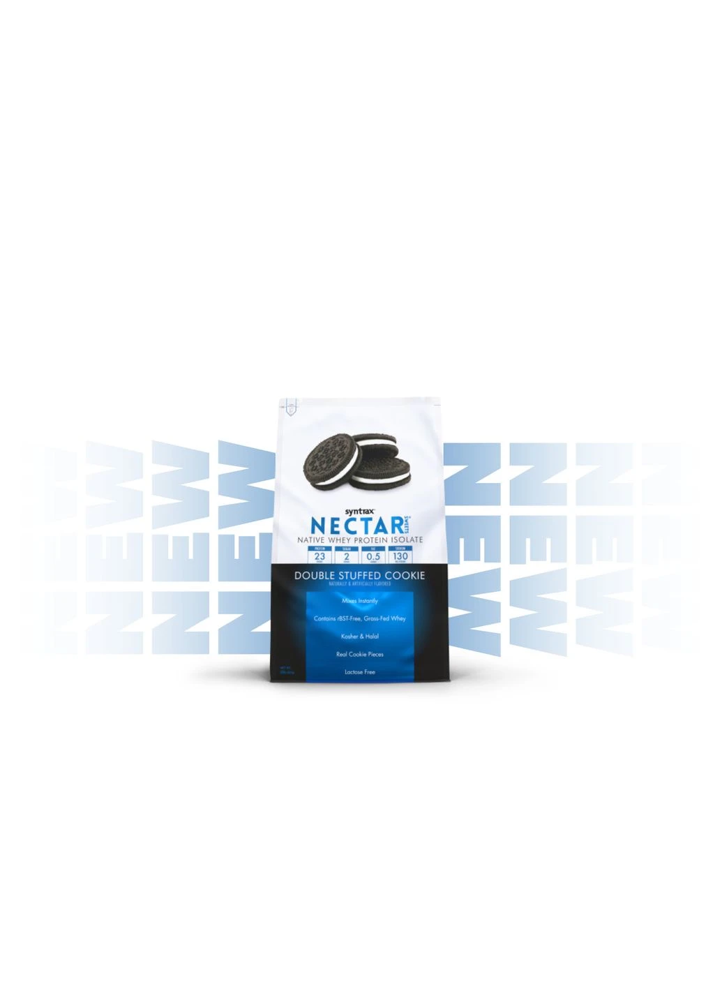 Протеин Nectar 908 gram (Sweets Double Stuffed Cookie) Syntrax (299386689)