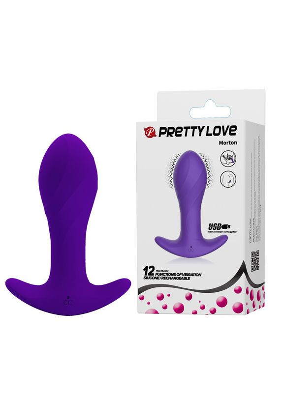 Анальна пробка - Morton Anal Plug Purple Pretty Love (294182160)