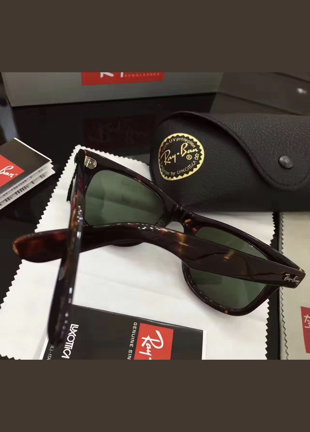 Жіночі сонцезахисні окуляри Wayfarer 2140-902 LUX No Brand (322157380)