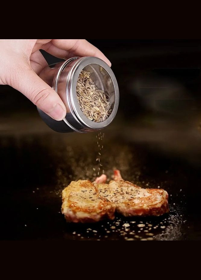 Набір магнітних ємностей для спецій на трикутній підставці для спецій Hell (303213237)