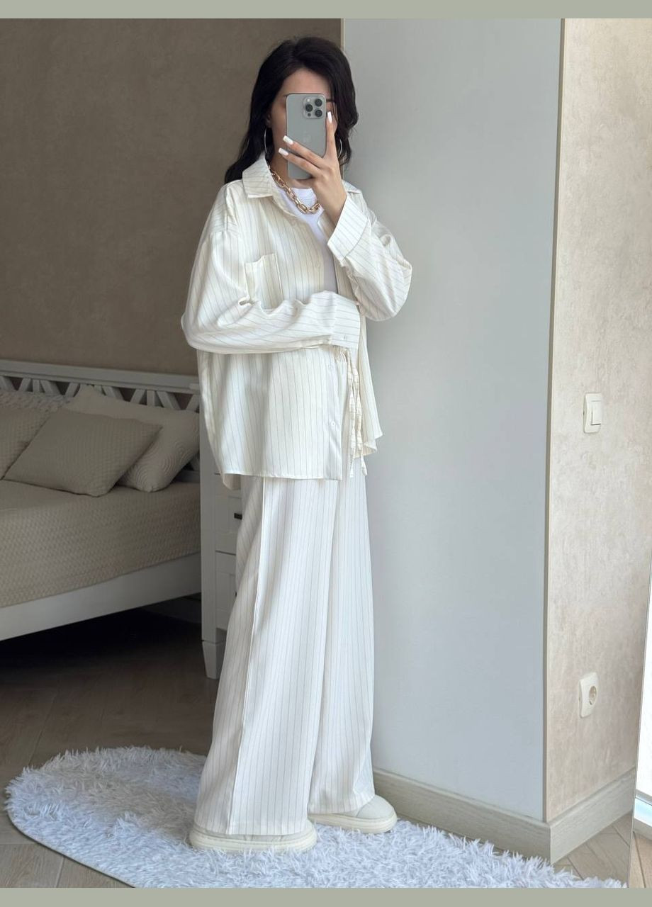 Женский костюм двойка в полоску No Brand С817-220 (342371590)