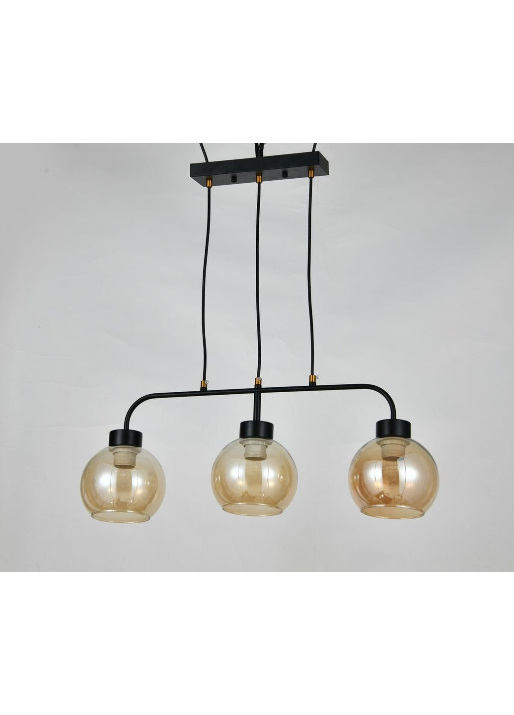 Люстра L0035-3 BK (Чорний) Valeso (336938543)