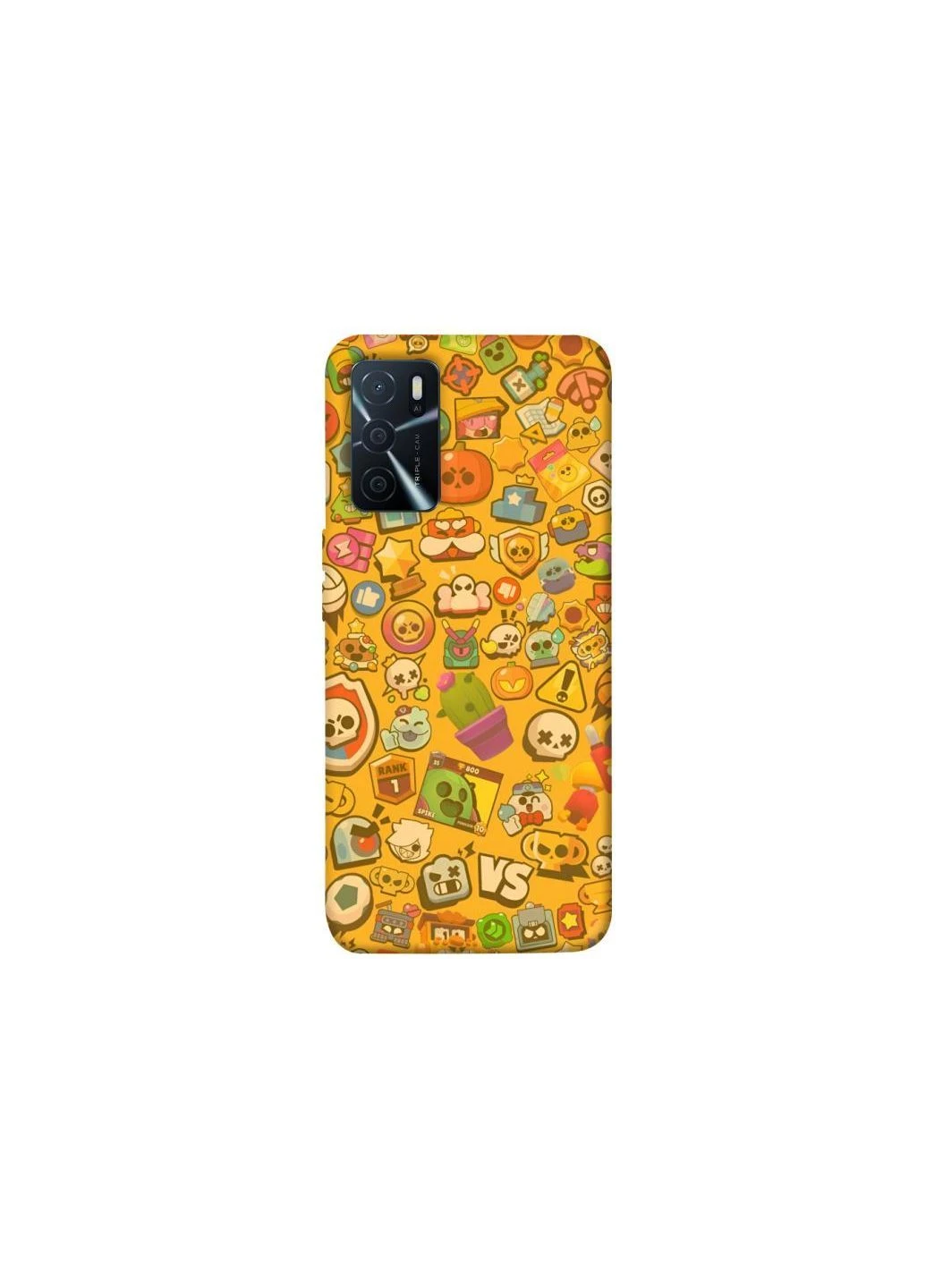Чехол на Oppo A16s / A16 Brawl Stars ver.6 Frontalka (388510884)