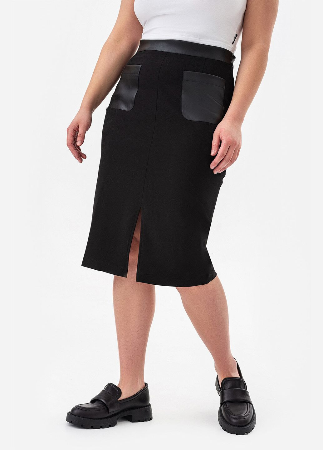 Спідниця MARGO чорного кольору Garne (320582898)