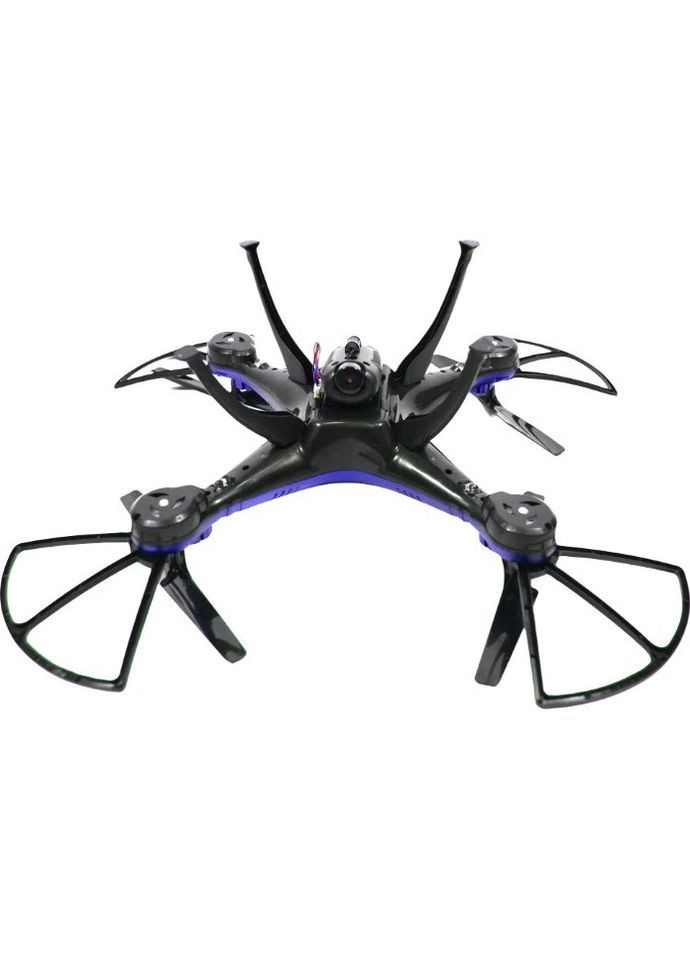 Радиоуправляемый дрон 1 Million Drone с LED-подсветкой и с пультом управления синий (2104618860) No Brand (370605067)