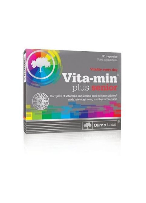 Olimp Nutrition Vita-Min Plus Senior 30 Caps Olimp Sport Nutrition (331914653)