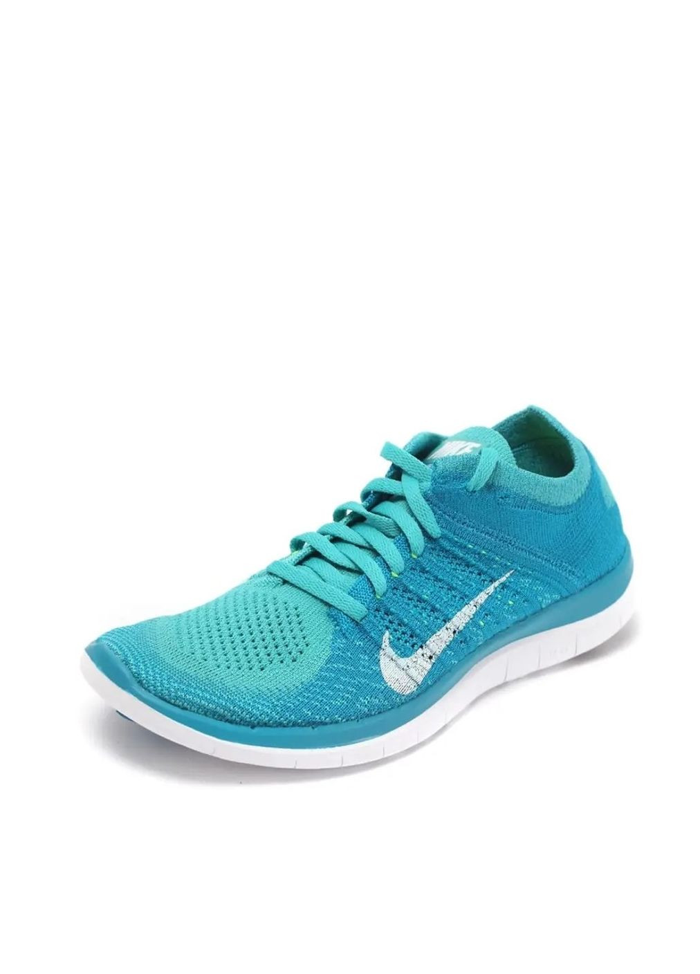 Кросівки жіночі Nike Free Flyknit 4.0 блакитні демісезони (360389434)