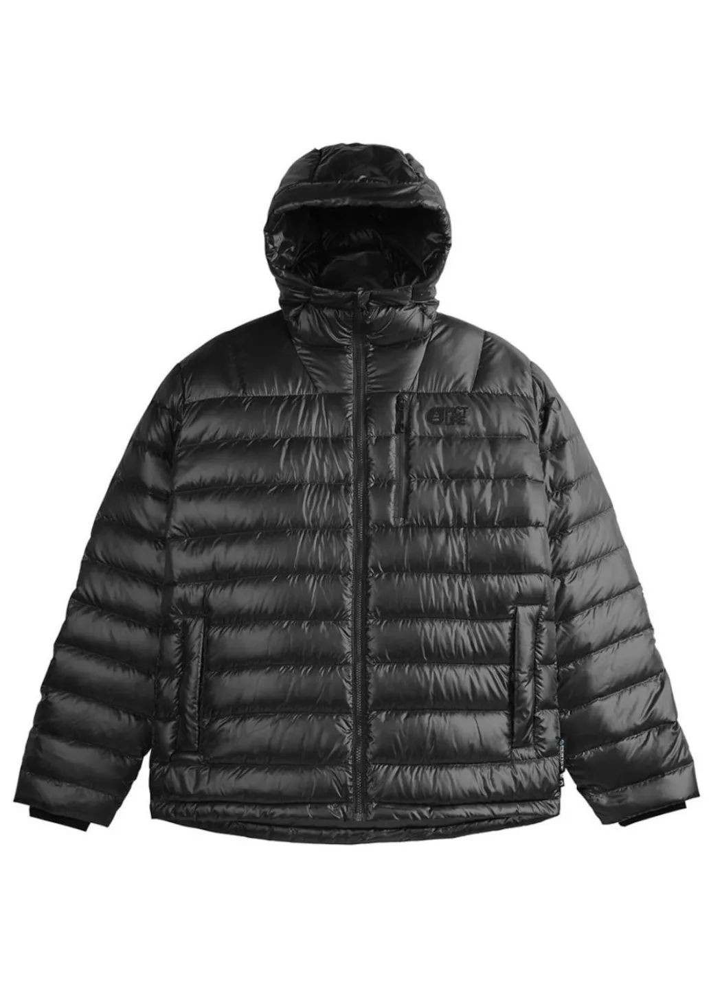 Чорна демісезонна куртка mid puff down mns Picture Organic