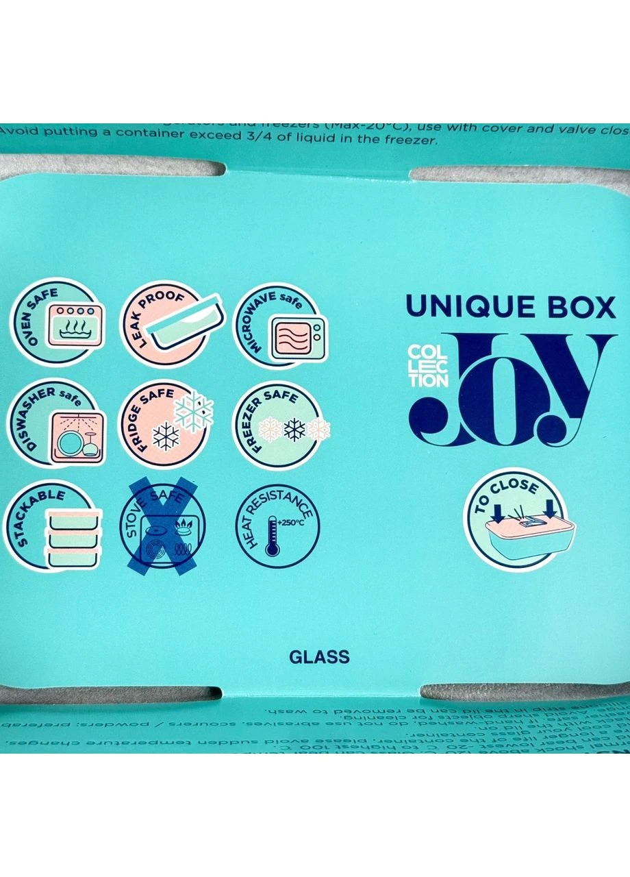 Контейнер прямоугольный 1,5 л Pure Box Unique X1542 Luminarc (372601572)