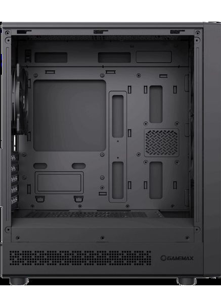 Корпус Focus M Tempered Glass без БЖ Black GameMax (360418887)