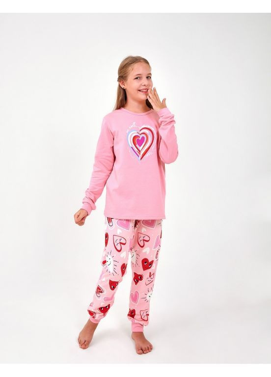 Розовая пижама розовый Smil