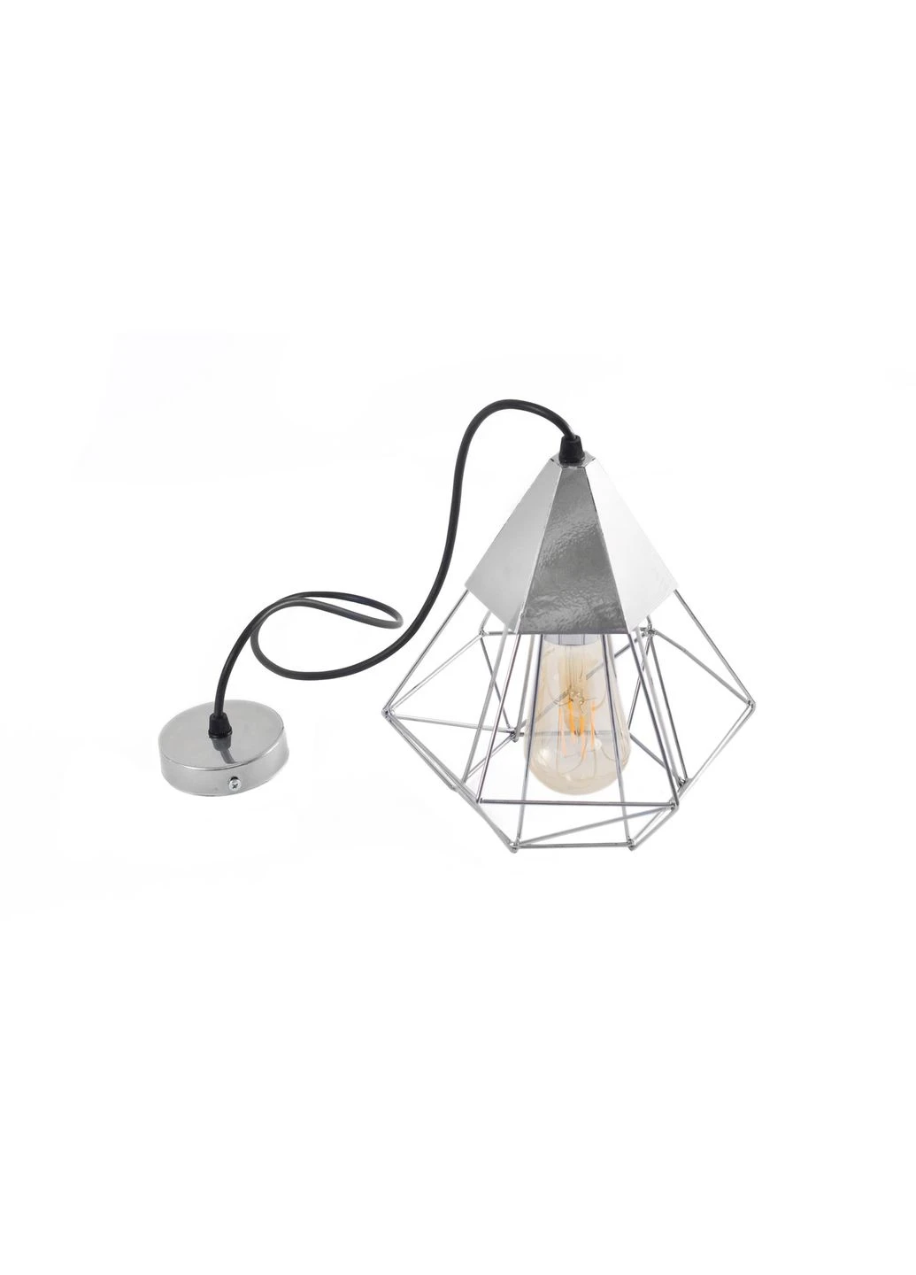 Светильник подвесной Crystal в стиле лофт NL 0535 CR MSK Electric (398364729)