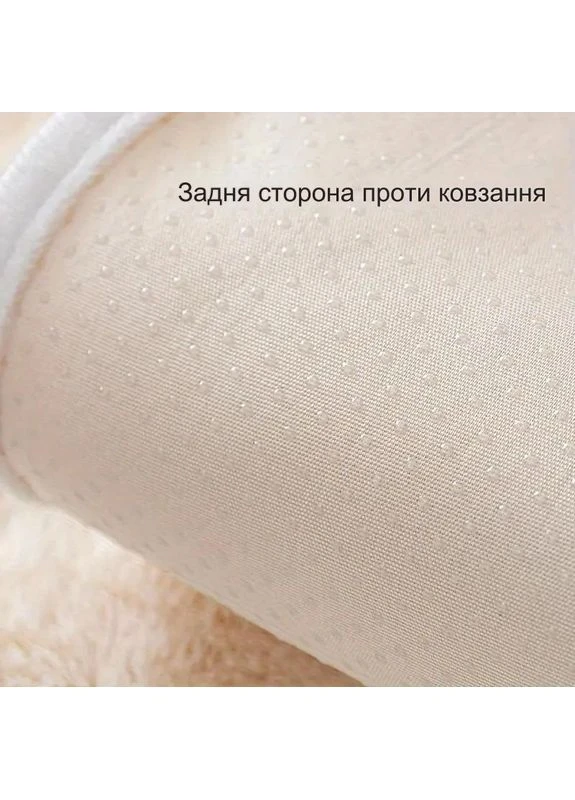 Мягкая накидка для дивана меховая 1 шт Айвори Diana Textile (380328838)