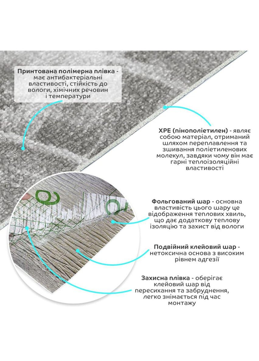 Самоклеючі шпалери 2800х450х1,5мм Чорний мармур SW-00000730 Sticker Wall (330606670)