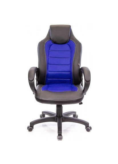 Крісло геймерське Астон PL TILT підліткове (Чорний/Синій) Аклас (365252733)