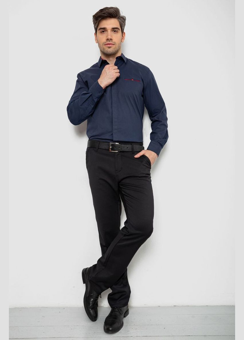 Темно-синяя рубашка Ager