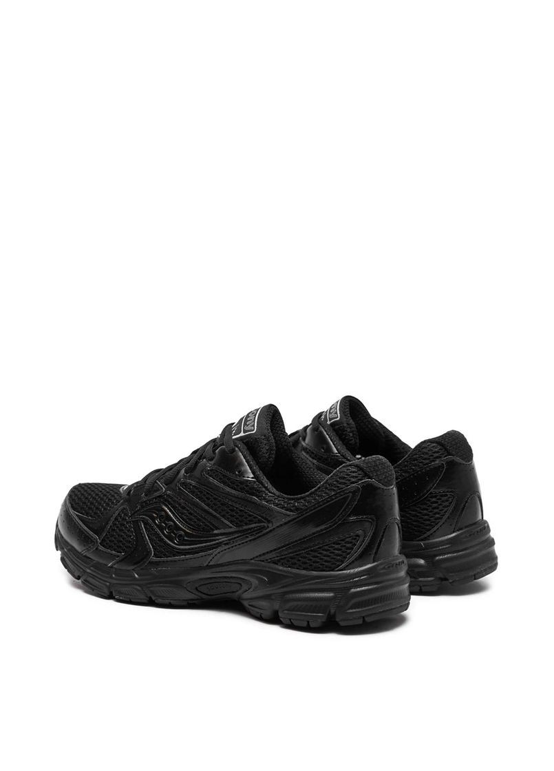 Черные всесезонные женские кроссовки s70812-3 черный ткань Saucony