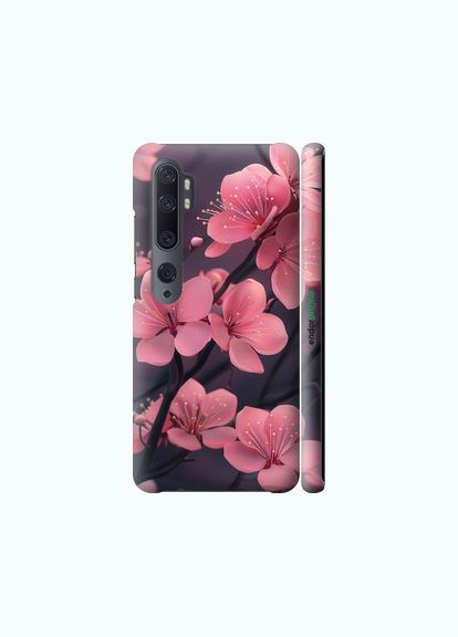 Чехол на Xiaomi Mi Note 10 Пурпурная сакура "6075m-1820-2448" Endorphone (348085304)
