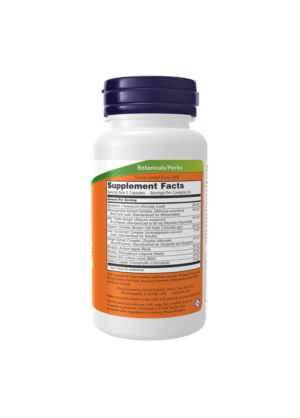 , детоксикація й очищення, 90 капсул Now Foods (361972088)