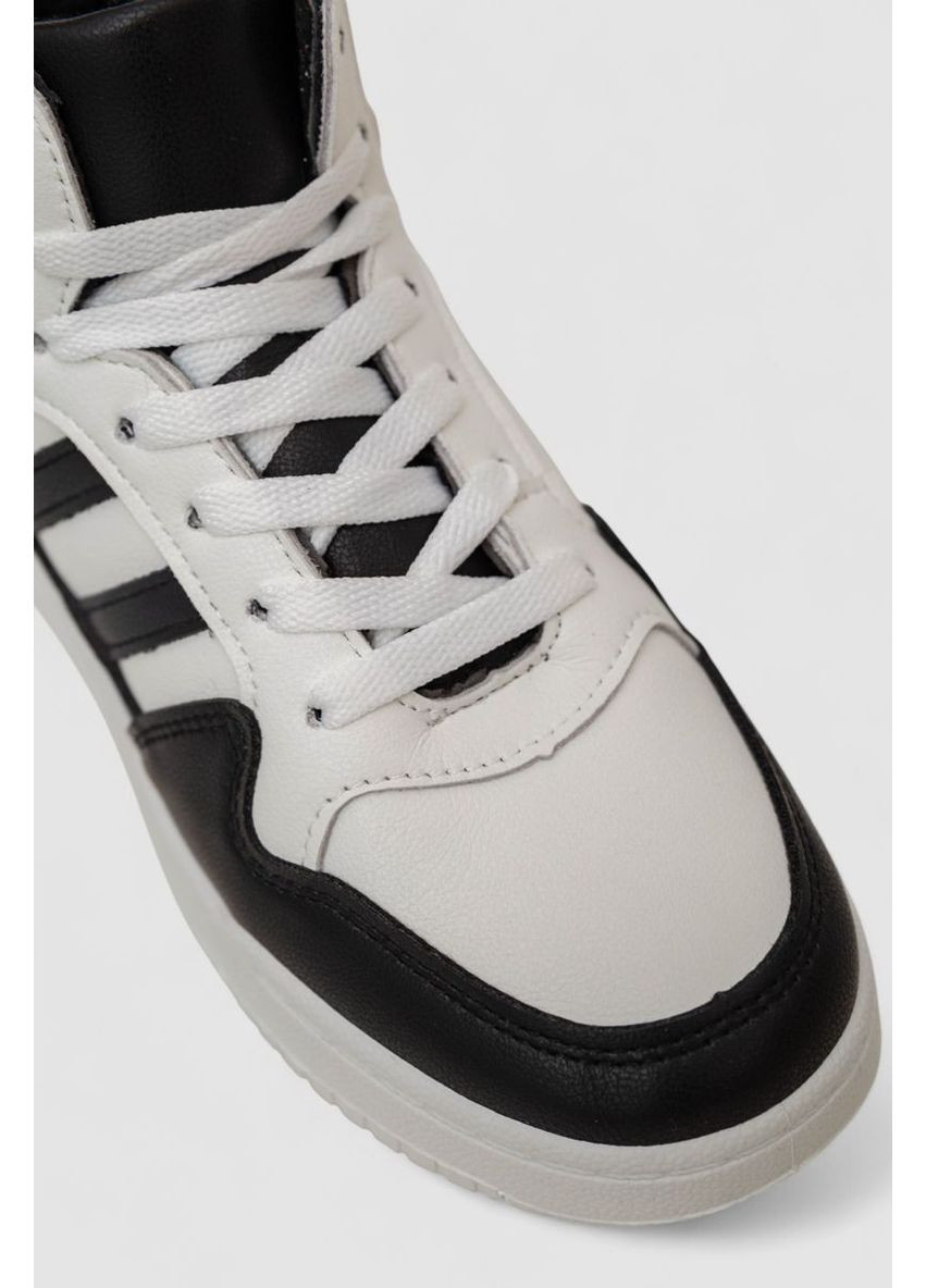 Кросівки жіночі зимові на хутрі, 248RAD400 Stilli чорно-білі (365858925)