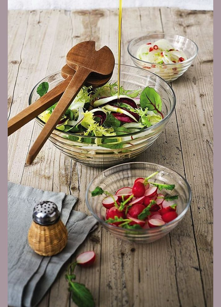 Салатник Viva, d20см, 1550мл, загартоване скло, Bormioli Rocco (334712574)