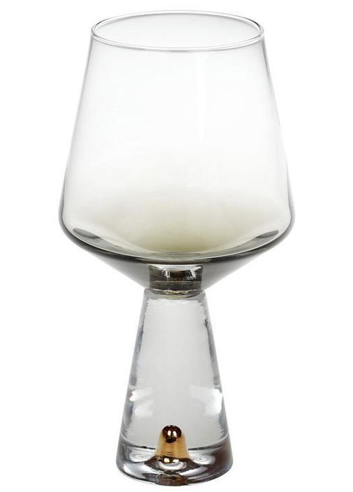 Набор 4 бокала Chic для белого вина 400мл, дымчатый серый Bona (329893049)