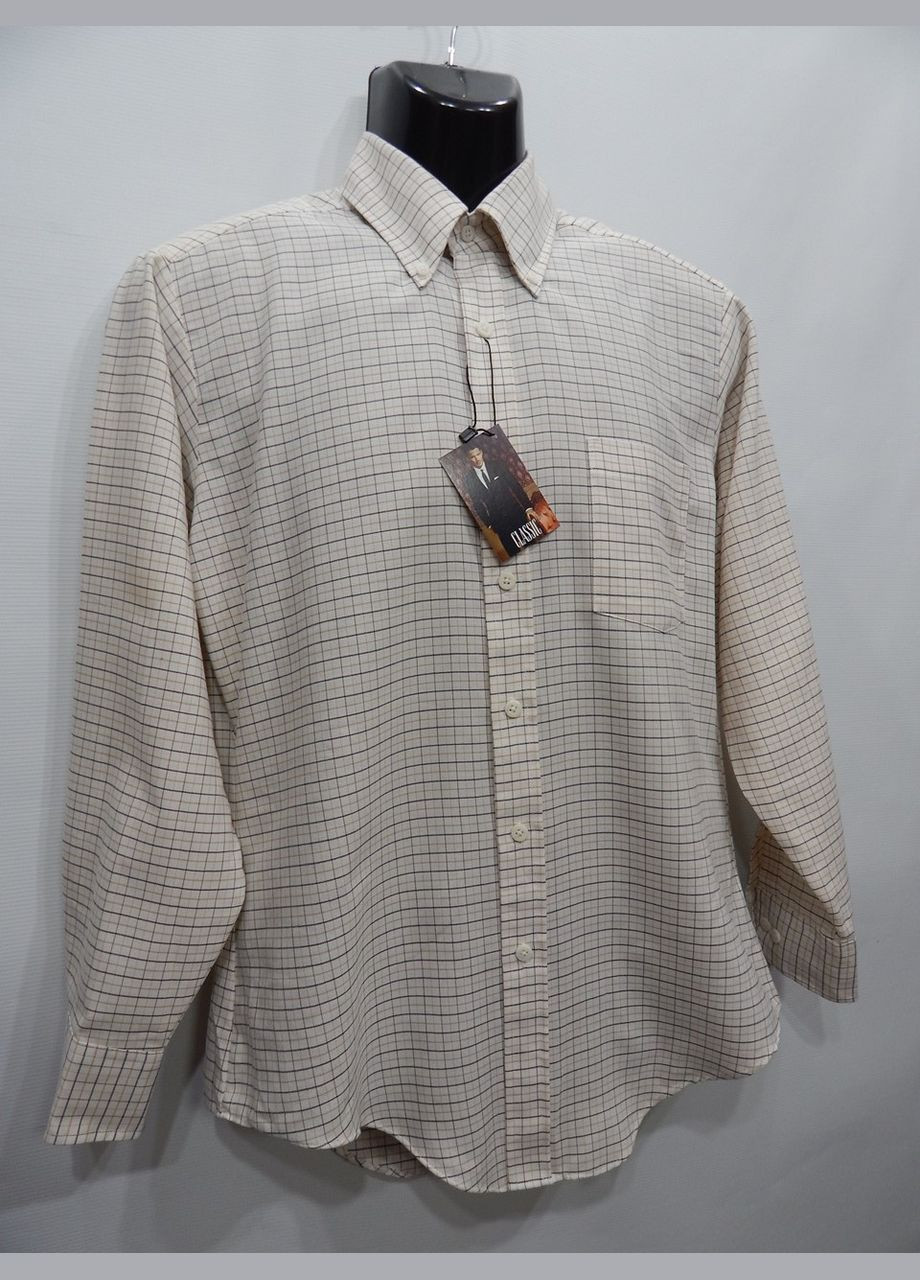 Цветная кэжуал рубашка в клетку No Brand