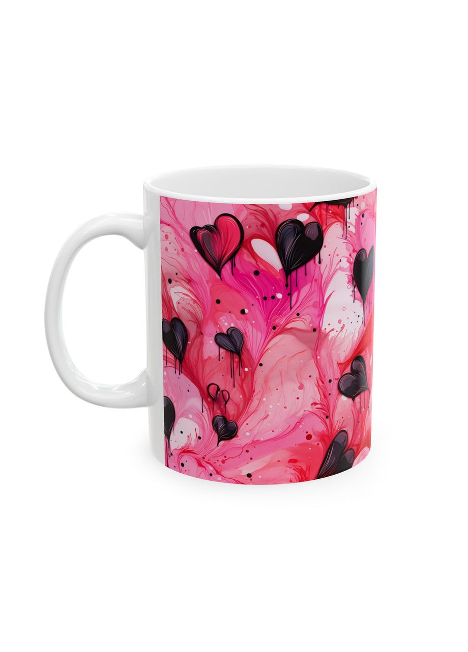 Керамическая чашка с дизайном "Палитра сердец" - 22 No Brand (368671448)
