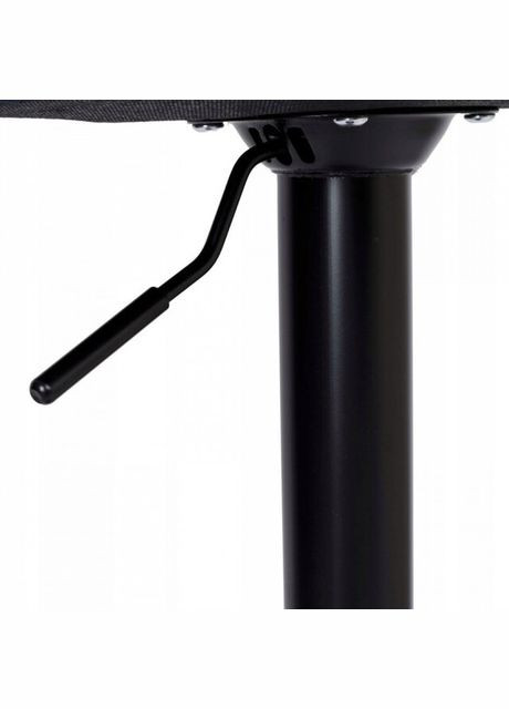 Барний стілець зі спинкою велюр сіре з чорною основою Bonro B-087 (341533514)