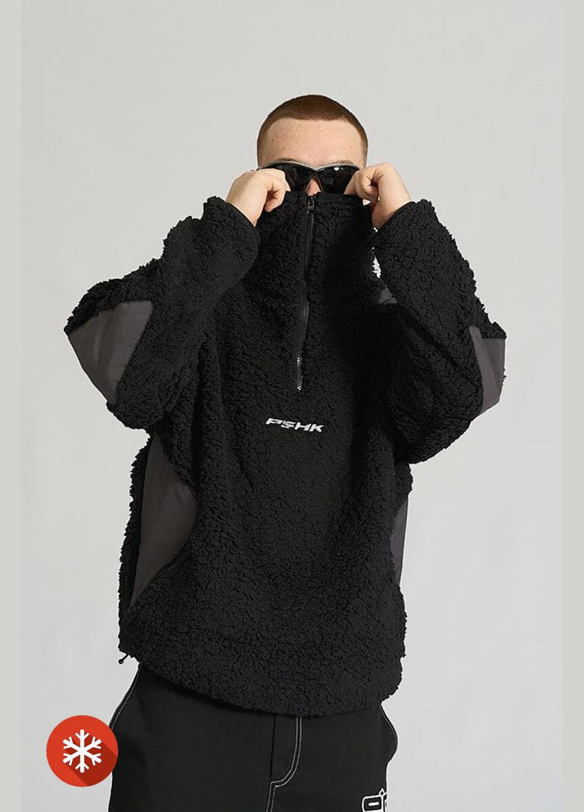 Тепле худі оверсайз з капюшоном ніндзя Force Пушка Огонь (282711009)