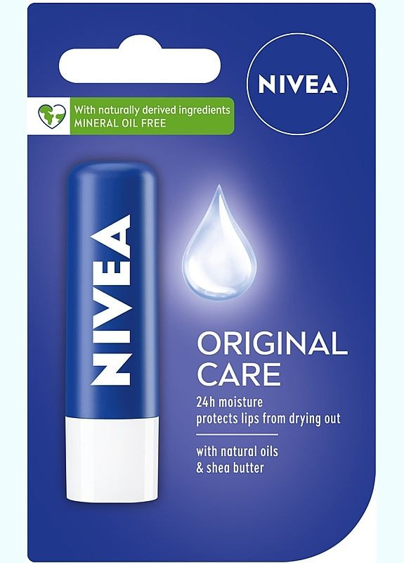 Бальзам-уход для губ Original 4.8g (2-235652) Nivea (369793066)