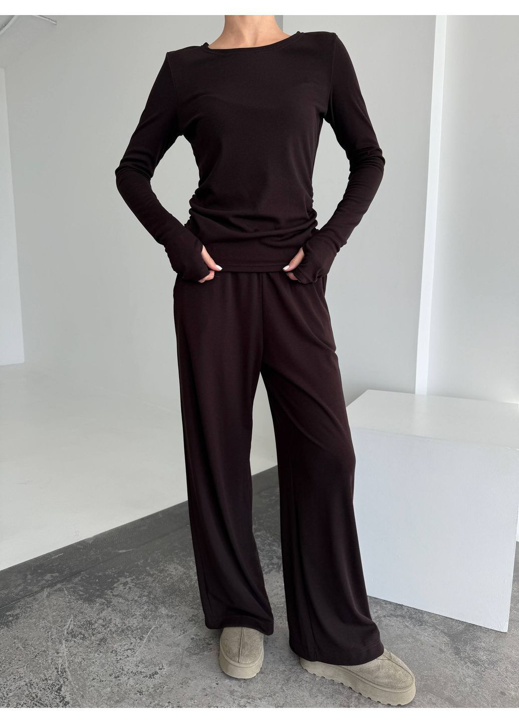 Теплий базовий костюм Jersey Fleece Set Vakko (369900344)