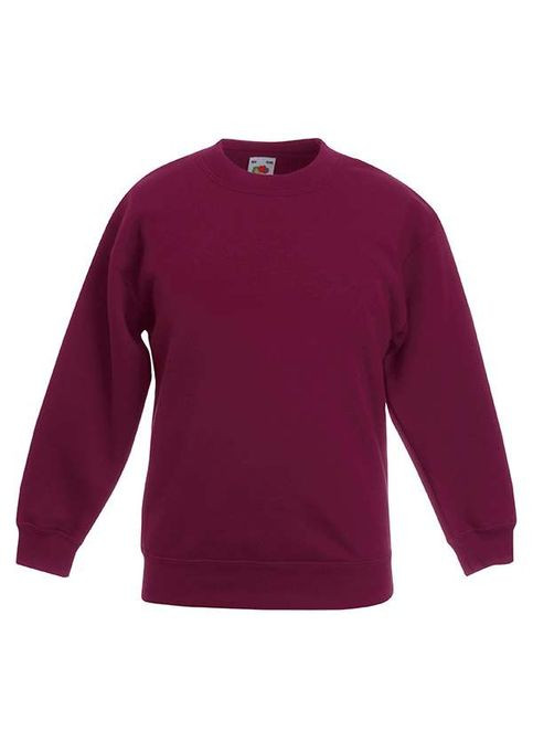 Свитшот детский Premium set-in sweat kids Бордовый (062031041104) Fruit of the Loom (315938249)