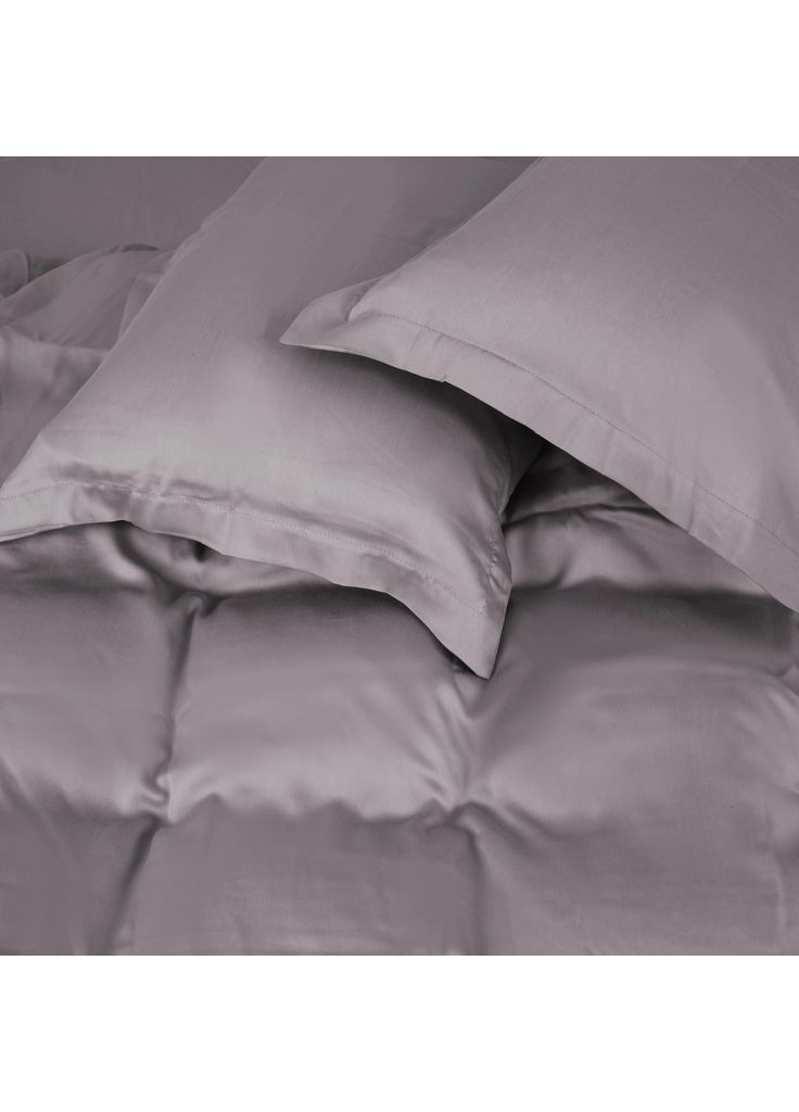 Постельное белье Tencel №06 Gray 160х220 (m502923) Mirson Tencel 06 Gray 160х220 полуторний Євро (369020296)