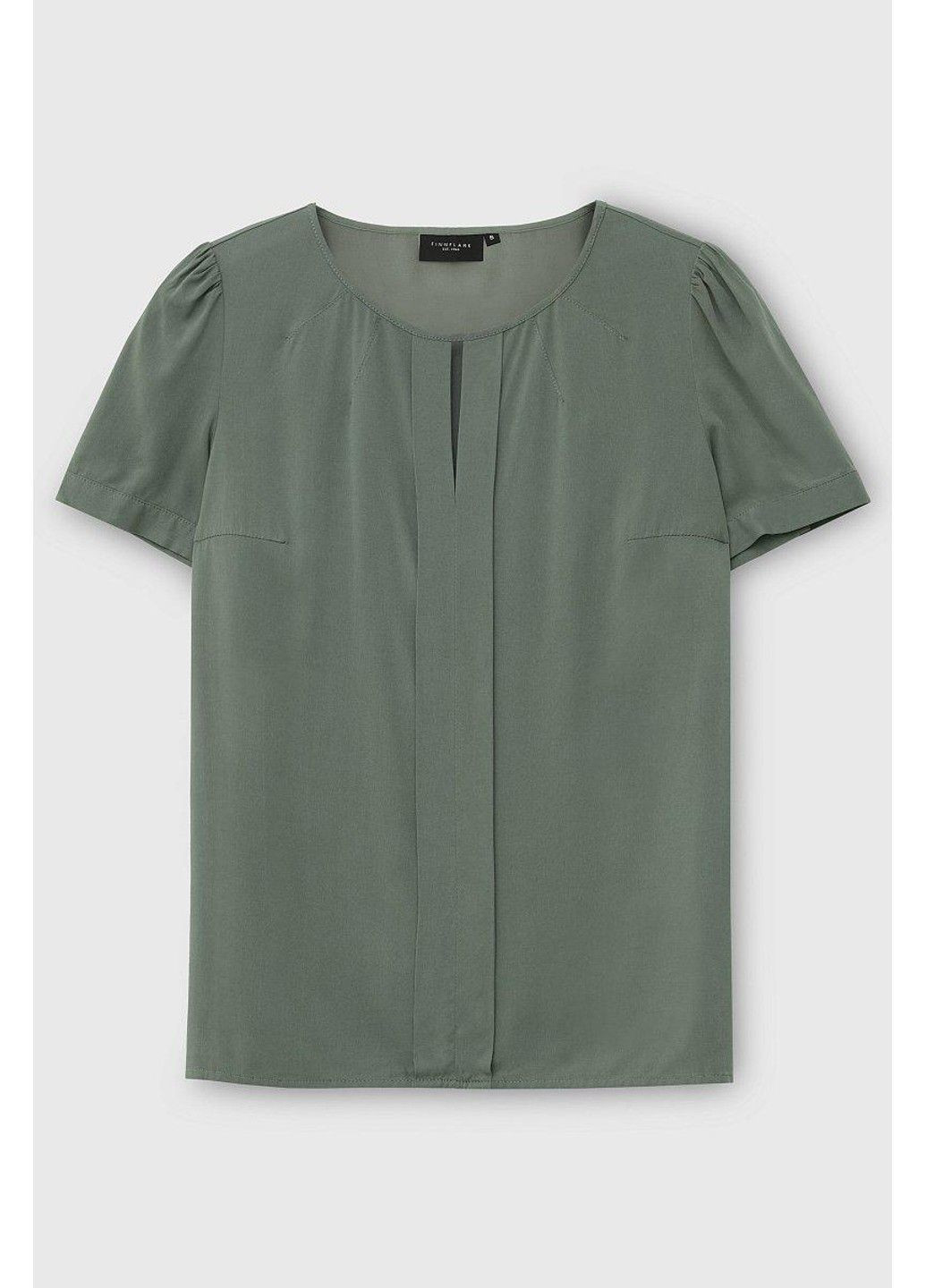 Зеленая летняя блузка bas-10022-534 Finn Flare